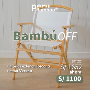 4 sillas Toscana + Mesa Verona